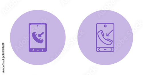 Incoming Call Vector Icon