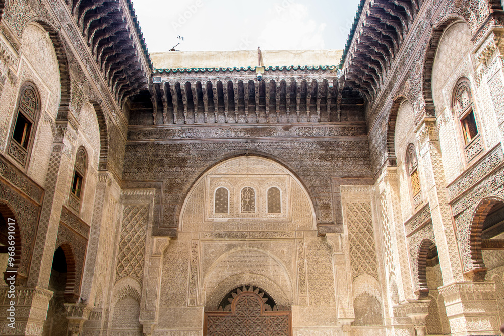 The Al-Attarine Madrasa or Medersa al-Attarine[