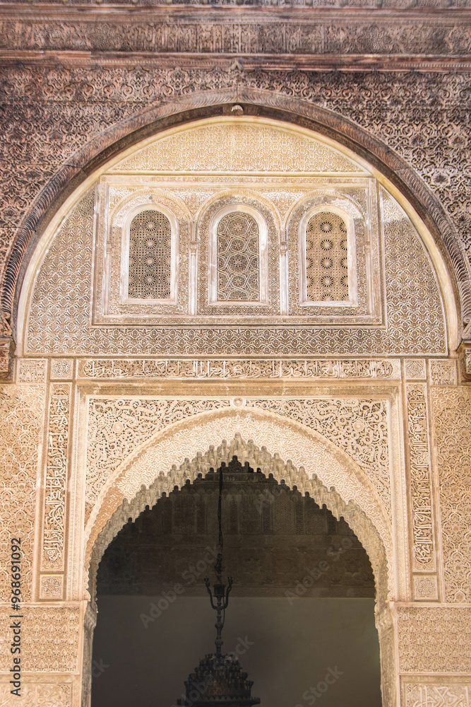 The Al-Attarine Madrasa or Medersa al-Attarine[