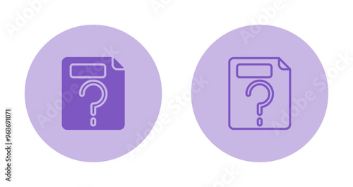 Unknown Vector Icon