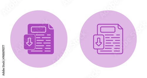 Download File Vector Icon