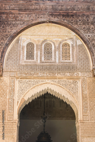 Obraz na płótnie The Al-Attarine Madrasa or Medersa al-Attarine[ w salonie