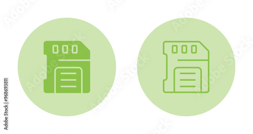 Sd Card Vector Icon