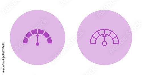 Gauge Vector Icon