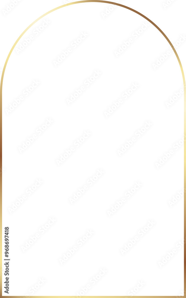 Gold Aesthetic Oval Ellipse Rounded Frame Gold Aesthetic Oval Ellipse Rounded Frame