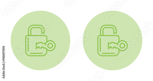 Unlocking Vector Icon