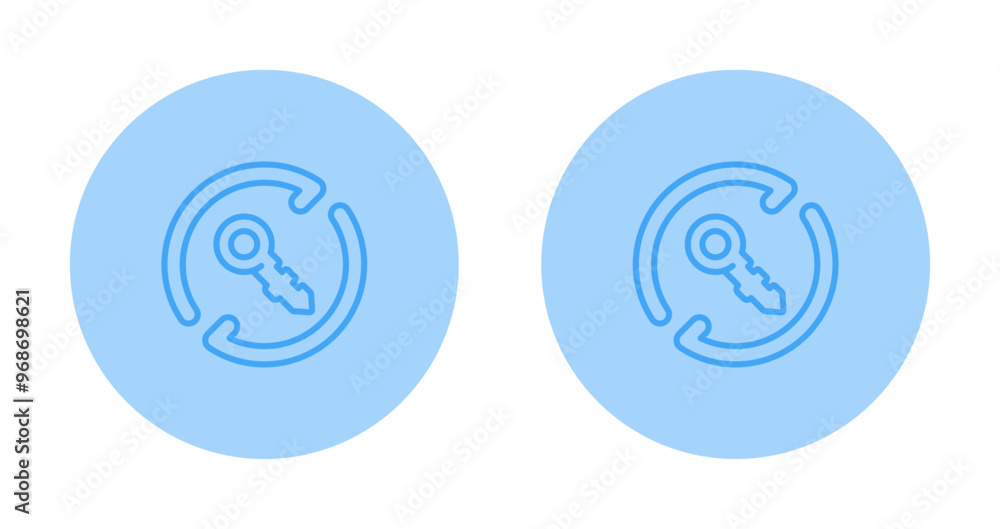 Obraz premium Refresh Vector Icon