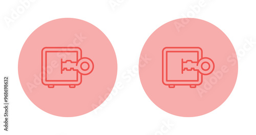 Safe Vector Icon