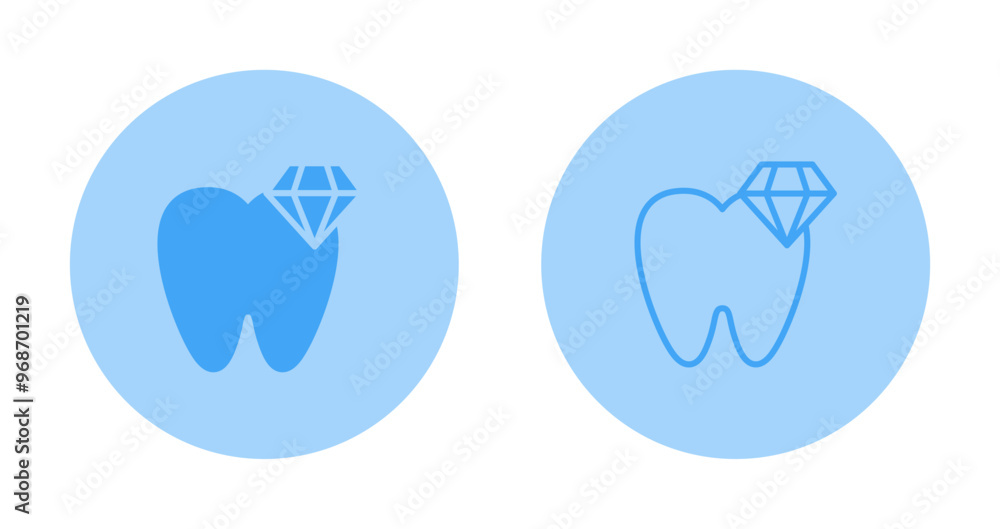 White Teeth Vector Icon White Teeth Vector Icon
