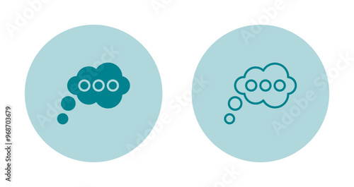 Thinking Vector Icon