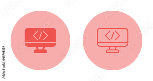 Coding Vector Icon