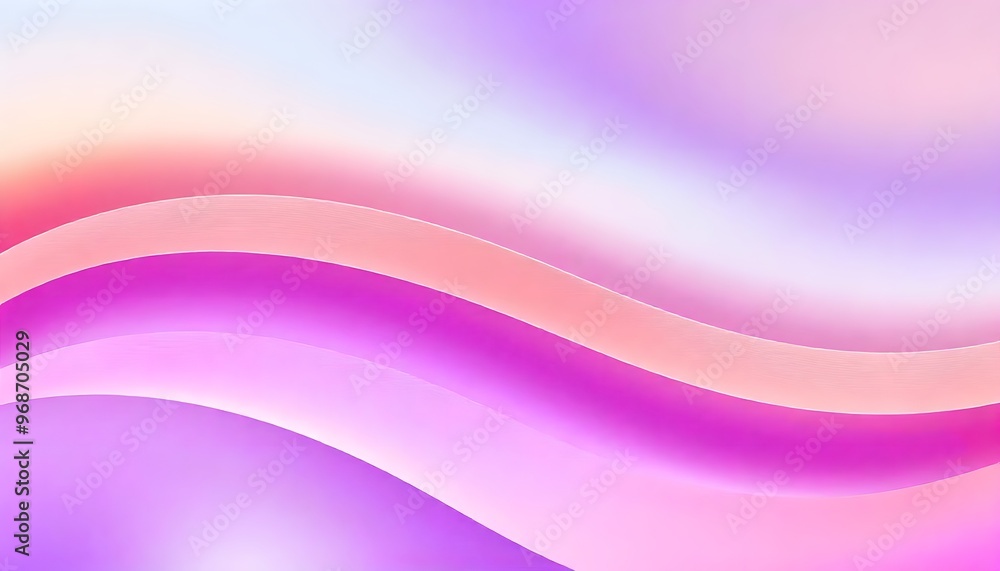 Abstract colorful background with smooth curved lines and gradient swirling, iridescent liquid with hues of purple Abstract colorful background with smooth curved lines and gradient swirling, iridescent liquid with hues of purple