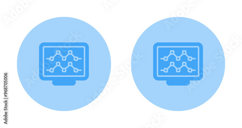 Desktop Computer Vector Icon
