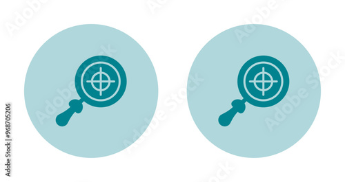 Magnifying Glass Vector Icon