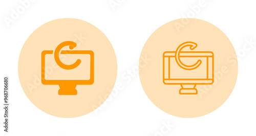 Restart Vector Icon
