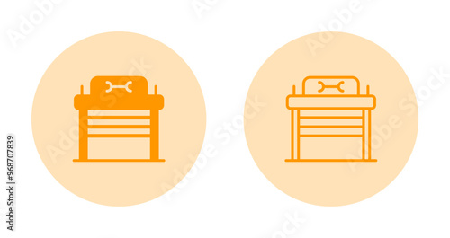Repair Shop Vector Icon