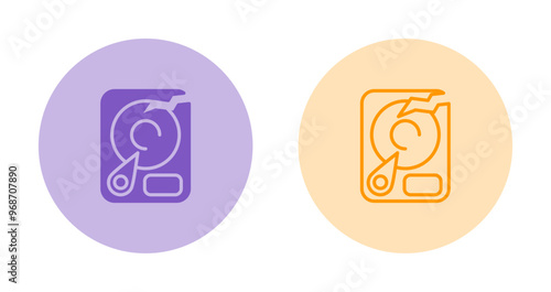 Hard Drive Vector Icon