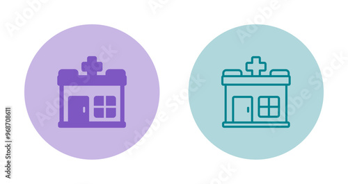 Hospital Vector Icon