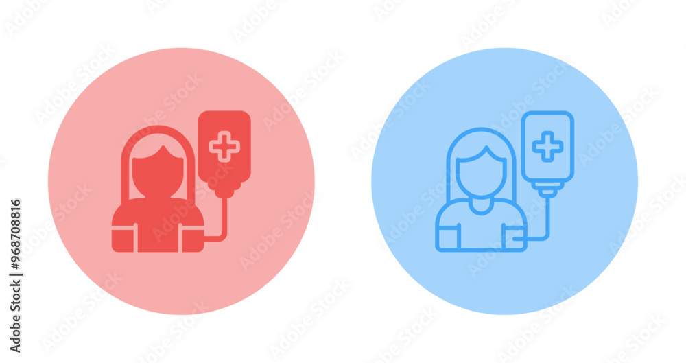 Blood Donation Vector Icon Blood Donation Vector Icon