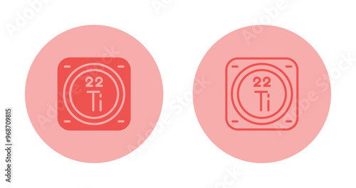 Titanium Vector Icon