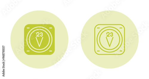 Vanadium Vector Icon