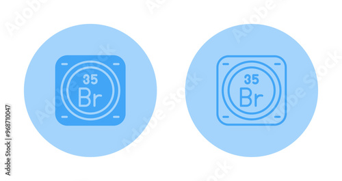 Chemical Element Vector Icon