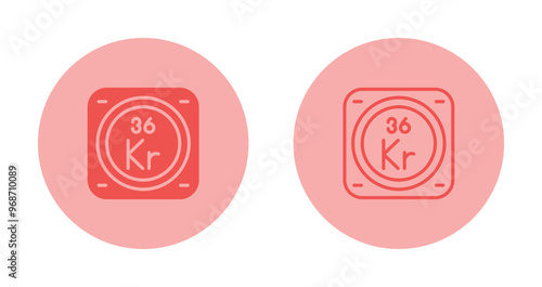 Chemical Element Vector Icon