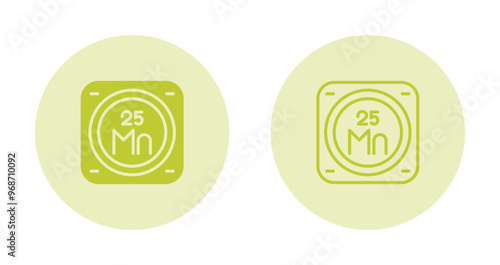 Chemical Element Vector Icon