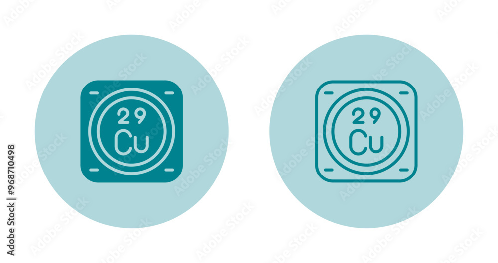 Copper Vector Icon Copper Vector Icon