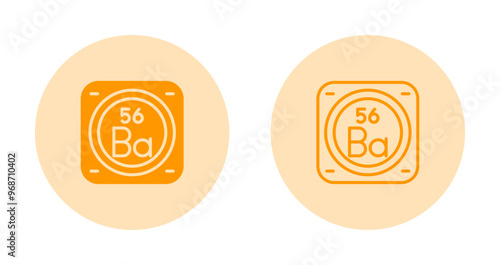 Chemical Element Vector Icon