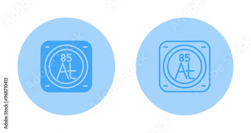 Chemical Element Vector Icon