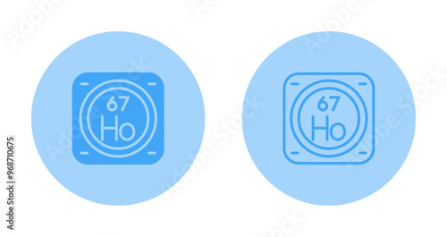 Chemical Element Vector Icon