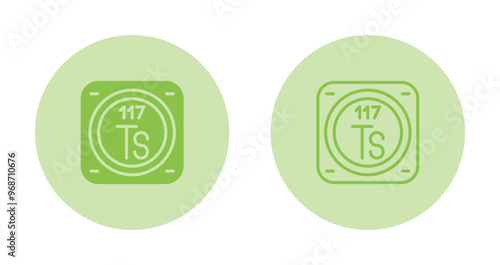 Chemical Element Vector Icon