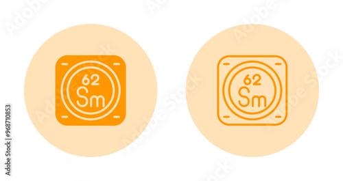 Chemical Element Vector Icon