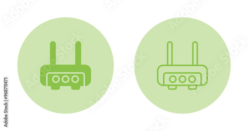 Router Vector Icon