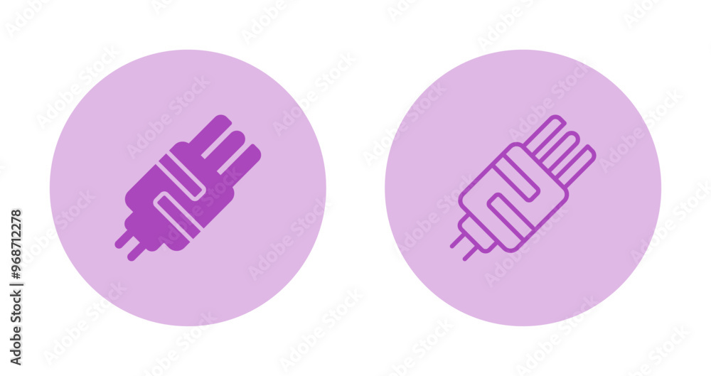 Obraz premium Plug Vector Icon