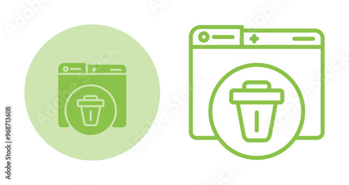 Trash Can Vector Icon