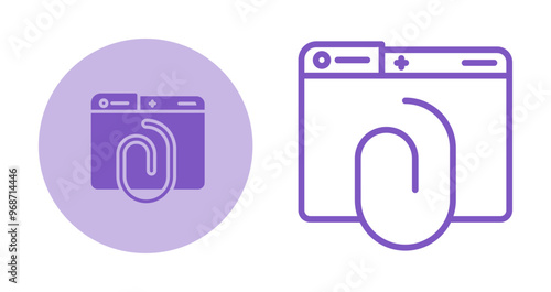 Atachment Vector Icon