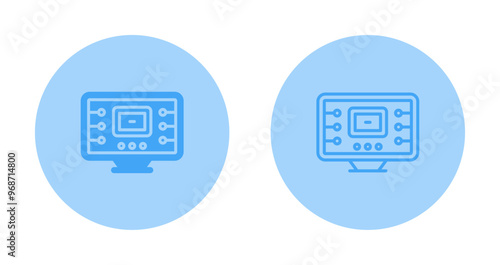Desktop Vector Icon