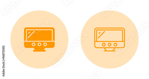 Desktop Vector Icon