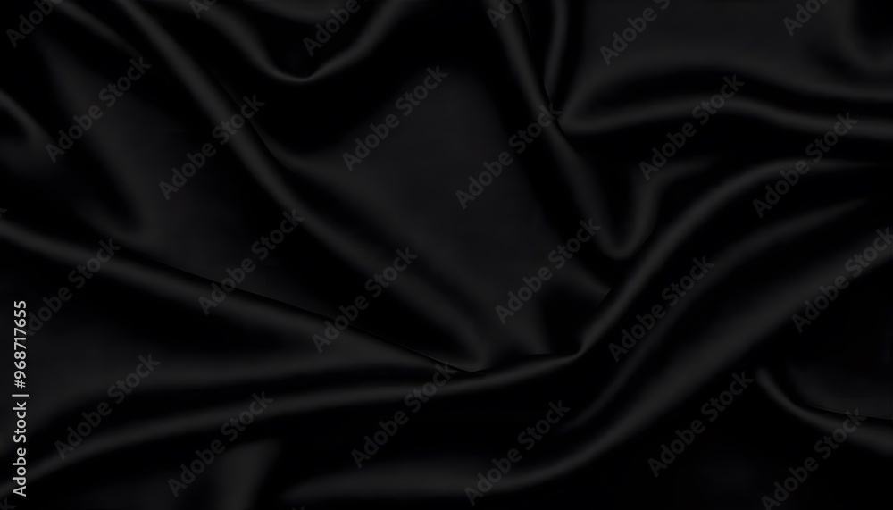 Abstract background luxury black cloth or liquid wave deep black background and subtle shadows. Abstract background luxury black cloth or liquid wave deep black background and subtle shadows.