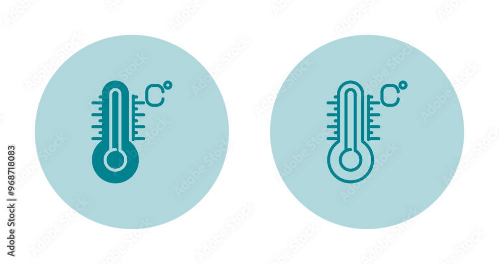 Temperature Vector Icon Temperature Vector Icon