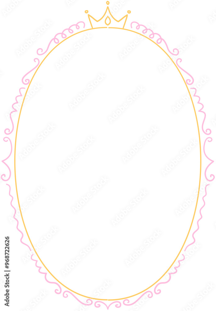 Pastel Coquette Frame for Invitation Pastel Coquette Frame for Invitation