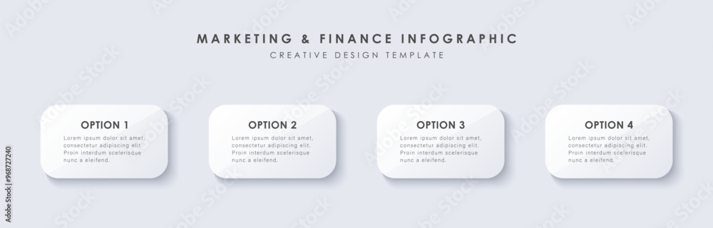 Obraz premium Timeline infographic template. 4 Step timeline journey. Business concept with 4 options, vector illustration