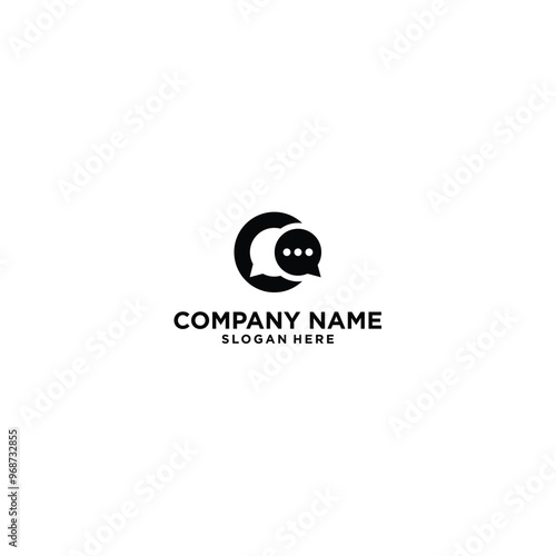Simple Chat Logo Or Talk Logo