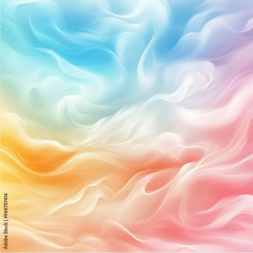 Obraz premium Abstract Colorful Smoke Background