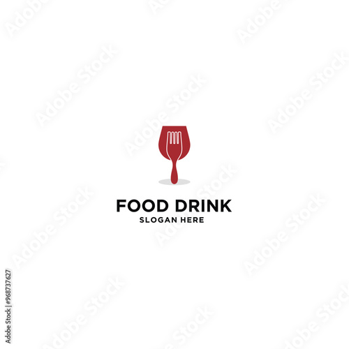 Food and Drink Logo Template Design