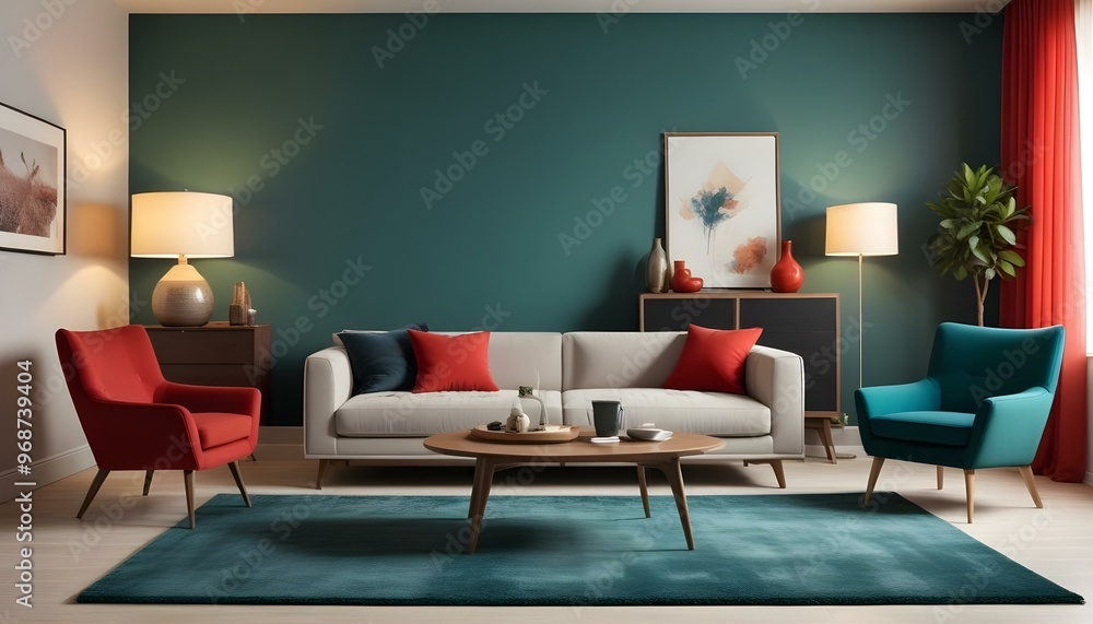 Photo modern style interior room 3d illustration Interior,Kitchen,Washrooms frame living room with colorful white sofa,led with blank frame Photo modern style interior room 3d illustration Interior,Kitchen,Washrooms frame living room with colorful white sofa,led with blank frame