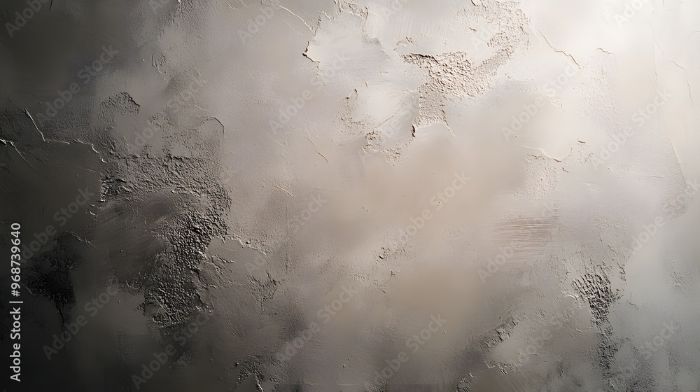 Fototapeta premium Rough Concrete Wall with Water Drops and Grunge Texture