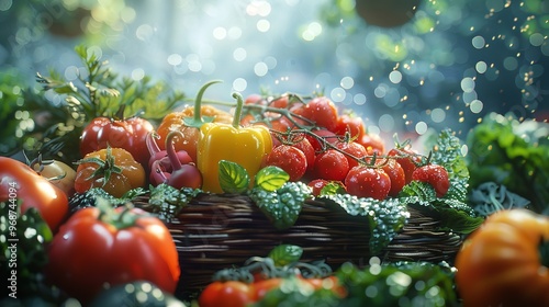 World Food Day: World Vegetable Day 8K Realistic Lighting

 photo